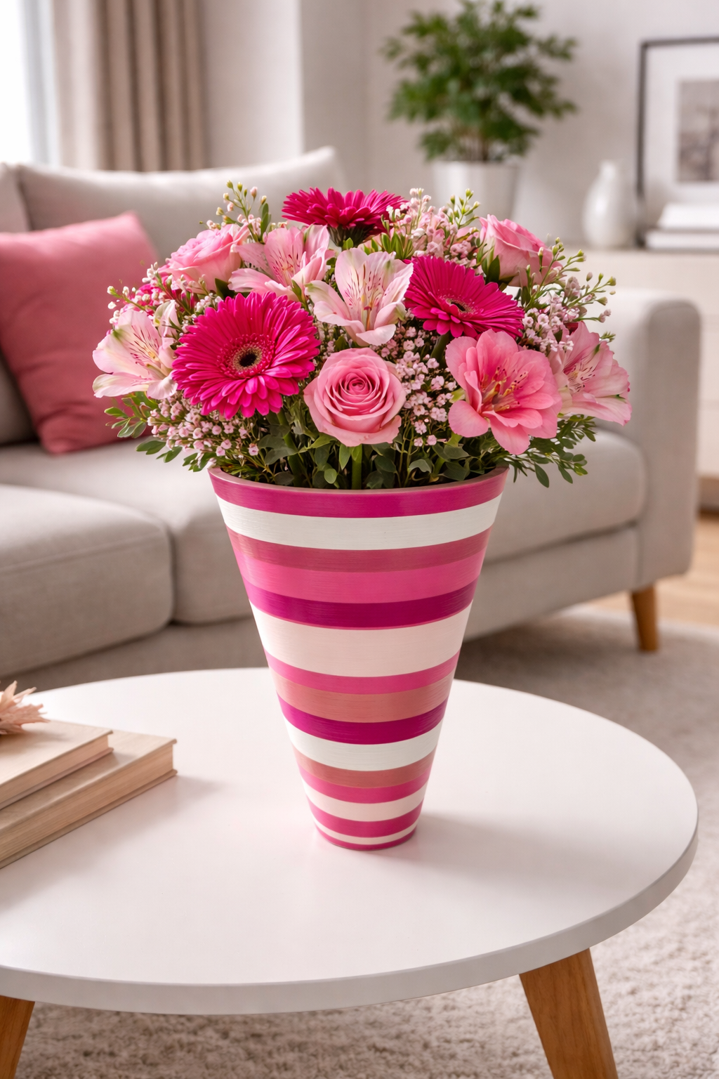 vase_red_white striped